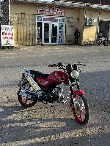 Moped/Motorsiklet – MX49 modeli - Gövdə rəngi: qırmızı, qrafika at lalafo.az Moped/Motorsiklet – MX49 modeli - Gövdə rəngi: qırmızı, qrafika