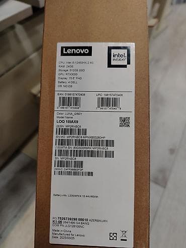 lenovo loq 15: ​🚀 YENİ VƏ GÜCLÜ! Təzə Lenovo LOQ 15IAX9 ! 🚀 ​Həm iş, həm təhsil, həm — 7