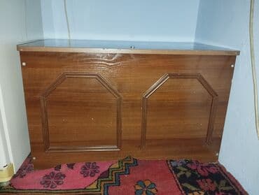 taxt ucun pakrivallar: Taxta sandıq/çemodan qutusu - Material: ağac (taxta), qəhvəyi şpon — 2