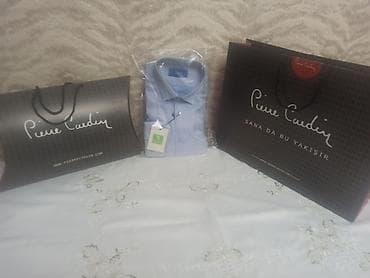 Üst geyimləri: Köynək, Pierre Cardin, M, rəng - Mavi — 1