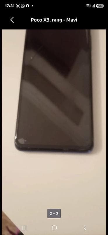 mini led: Poco X3, 128 GB, rəng - Mavi — 2