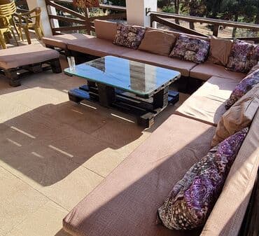 Все для дома и сада: Paletlerden Baq mebeli .döşəklə və döşəksiz. 400azn + — 3