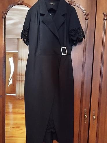 aşbaz forma: Qadın geyim dəsti – 4 ədəd elegant paltar 1) Qara midi/libas - Üst — 2