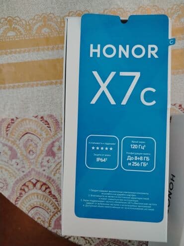 xiomi civi 1: Honor X7c, 256 GB, rəng - Qara, Barmaq izi — 4