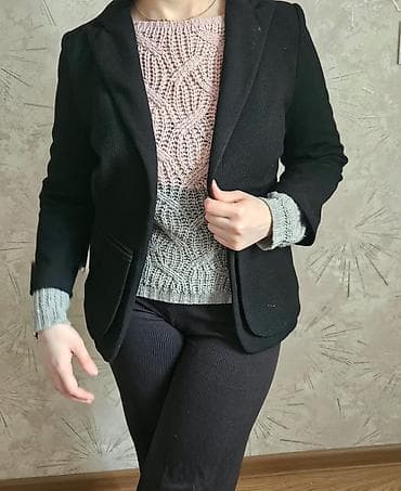 pencey: Qadınlar üçün qara blezer - Klassik dizaynlı, tək sıralı qadın — 1