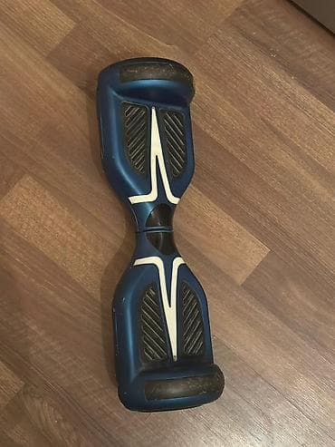 tar: Elektrikli hoverboard (özünü tarazlayan skuter) - Rəng: tünd mavi, ağ — 10