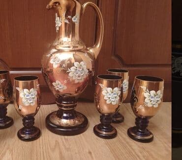 Флаги: Məhsul: Dekorativ şüşə dəstləri - 1-ci dəst: Kobalt-mavi rəngli şüşə at lalafo.az — 2 Флаги: Məhsul: Dekorativ şüşə dəstləri - 1-ci dəst: Kobalt-mavi rəngli şüşə — 2