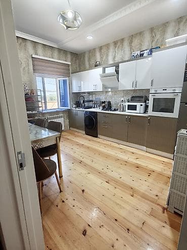 gence ev: 4 otaqlı, 88 kv. m, Kredit yoxdur, Yeni təmirli — 3