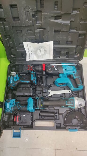 Yeni Drel dəsti, ədəd: 4, Zərbəli drel, 720 W-dan çox