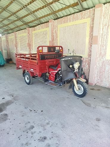 PAYIZ Z4 yük daşıyan üçtəkərli motosiklet (trisikl) - Gövdə: metal