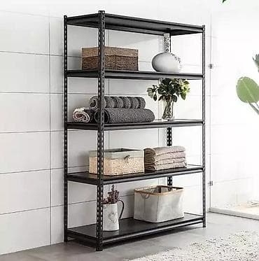 soft home: Metal rəf Anbar saxlama rəfi Supermarket rəfi dəmir rəf polad künc — 2