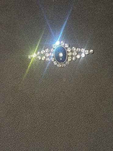 Серебряный брошка советских времён. 5 грам 120 манат, кулон — 3