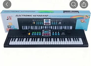 Спорт и хобби: Elektron klaviatura – 61 klavişli, çoxfunksiyalı öyrədici model — 2