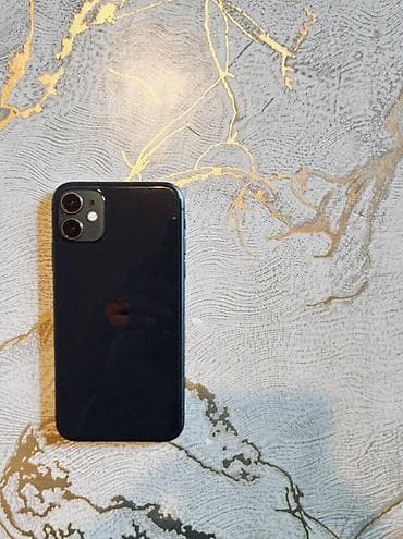 ucuz telefon ikinci el: IPhone 11, 128 GB, Qara, Face ID — 1