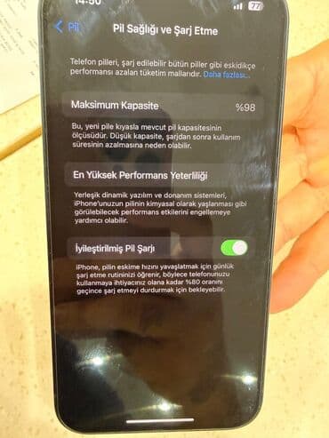 ilkin odənişsiz iphone: IPhone 14, 128 GB, Qara, Face ID, Simsiz şarj, Sənədlərlə — 7