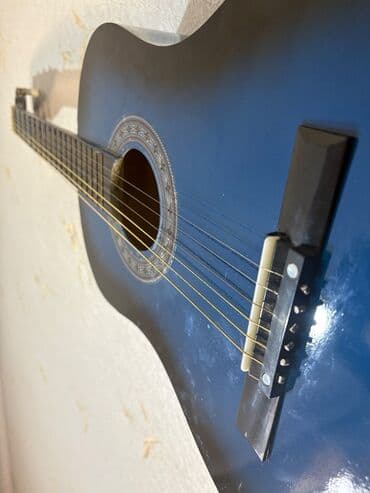 Akustik gitara, 6 sim, Yeni, Pulsuz çatdırılma