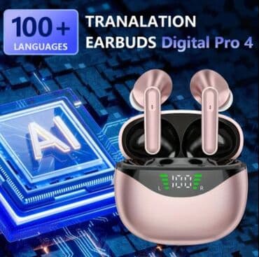 Yeni Simsiz (Bluetooth) Qulaqcıqlar, Apple, rəng - Çəhrayı