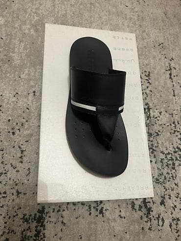 ax 35: Geox Respira kişi şipotu/sandal modeli - Rəng: qara, minimal dizayn - — 1