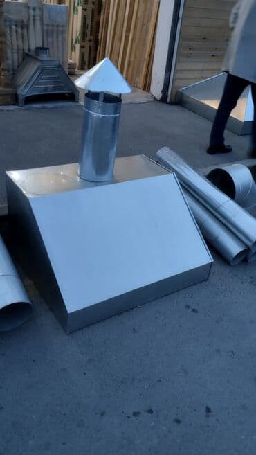 Peyk antenalarının quraşdırılması: Havalandirma Zontlarin Hazirlanmasi, Her Ölçüde ve Formada Hazirliyib — 9