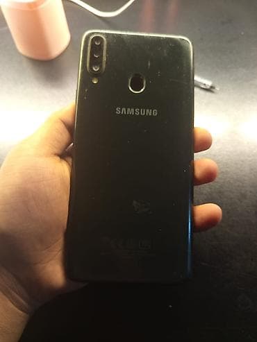 samsung s 3: Samsung Galaxy A20s, 32 GB, rəng - Qara, Barmaq izi — 2