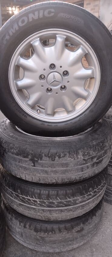 annaite təkər: İşlənmiş Disk Mercedes-Benz R 15, 5 Boltlu — 1