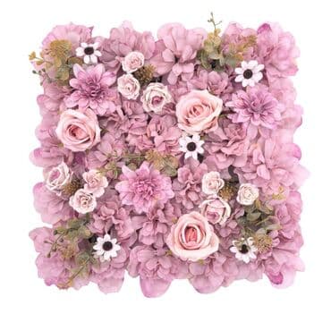 lalələr lalə gülü şəkilləri: Dekorativ süni gül paneli – kvadrat modul - Dizayn: sıx çiçək — 9