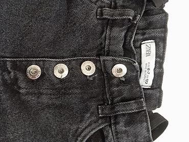 korpə geyimi: ZARA Kids cırıq detalı geniş kəsimli uşaq cins şalvarı yep yeni hec — 3