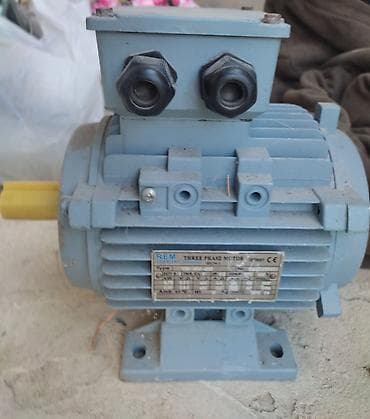 REM Germany üç fazalı elektrik mühərriki - Tip: Three Phase Motor (Üç