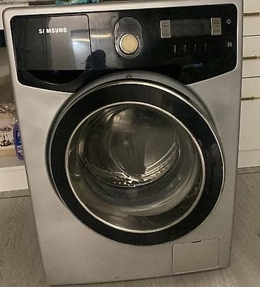 series s: Samsung paltaryuyan maşın – ön yükləməli, inox/silver korpus — 1