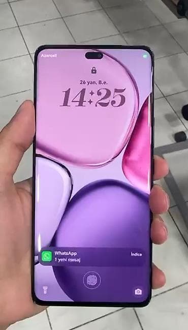 plata iphone 6: Honor X9c, 256 GB, rəng - Boz, Barmaq izi — 1