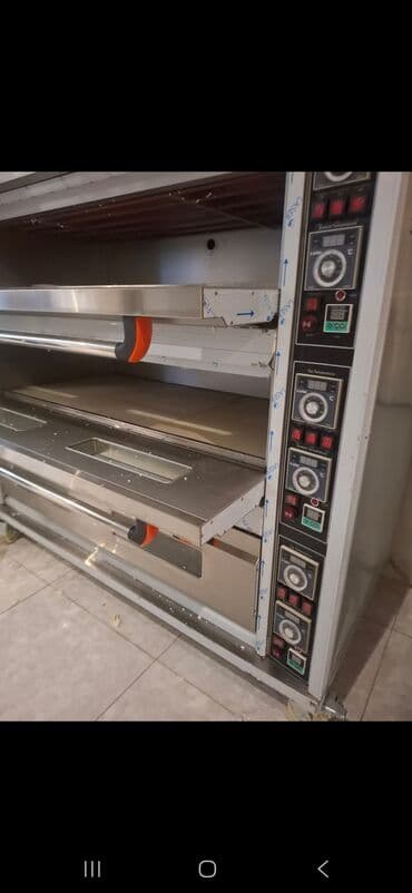 Avtoservis avadanlıqları: Çörək, Şirniyyət üçün, Pizza, Elektrik, 3 mərtəbəli — 1
