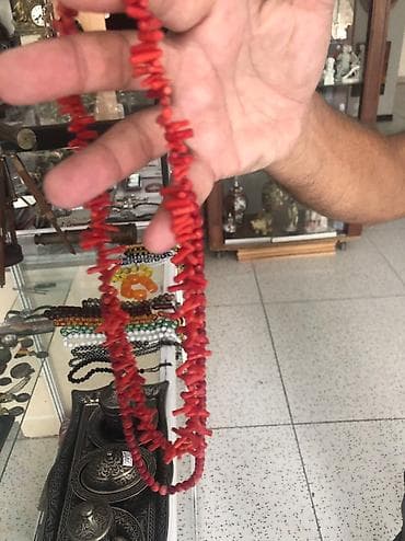 tek qas uzuk: Коралловое колье куплено в Англии ! — 2