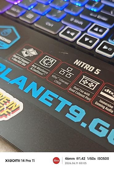 hyper x cloud 2: Yeni Acer Nitro, 15.6 ", AMD Ryzen 5, 1 TB, Ünvandan götürmə, Pulsuz çatdırılma, Ödənişli çatdırılma — 6