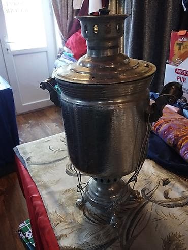 ev radiator: İşlənmiş Od Samovar, 4 l — 2