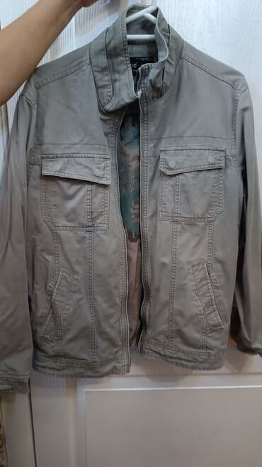 вязаные мужские куртки: Kişi gödəkçələri – neytral boz/boz‑yaşıl tonlarda, müxtəlif modellər — 4