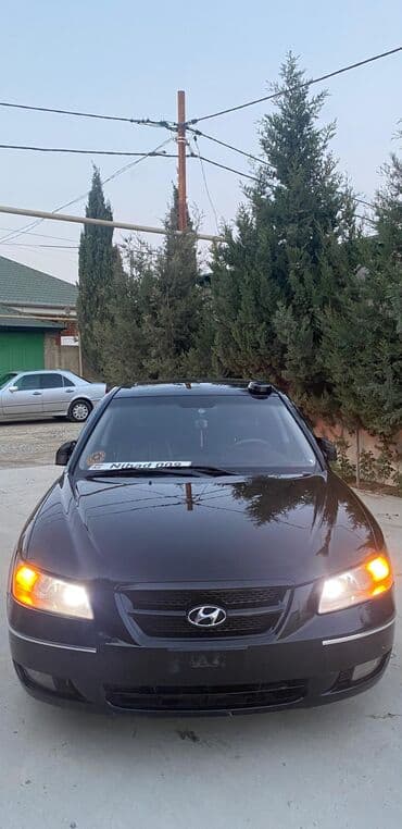 chevrolet hecbek modelleri: Hyundai Sonata sedan – qara rəng, 4 qapı, AZ 77-SY-287 dövlət nömrə — 7