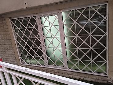 pəncərə reşotka: Məhsul: Dəmir pəncərə rəşotkaları - Material: bərk poladdan — 2