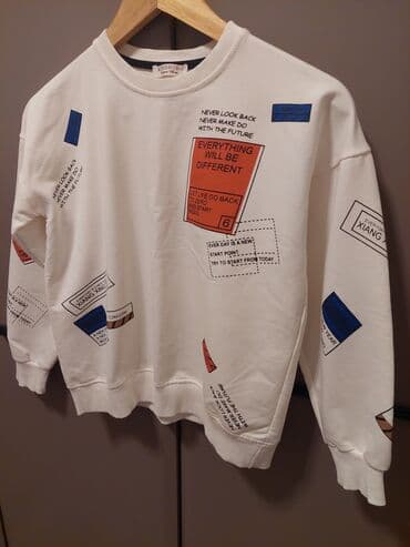 зеленые мужские спортивные костюмы: Мужская толстовка, Gucci, XS, цвет - Белый — 6