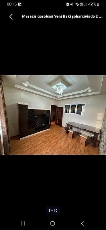 аренда квартира: Masazırda yeni Bakı şəhərciyində 2 otağa düzəlmə mənzil kirayə — 7