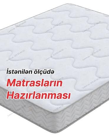 İstənilən ölçüdə matrasların hazırlanması xidməti. - Fərdi ölçü və — 1