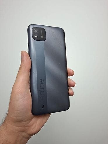 redimi 9 a: Realme C11 (2021), 64 GB, rəng - Qara, Face ID — 9