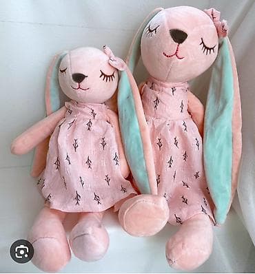 lol oyuncaqlari: Цена 17Азн 🐇 Мягкая игрушка Зайка в Платье - отличный подарок для — 4