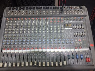 Gitaralar: Dynacord PowerMate 1600 mikser-pult - Gücləndiricili mikser: inteqrə — 2