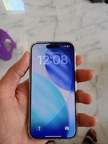 IPhone 15 Pro, 128 ГБ, Natural Titanium, Отпечаток пальца, Face ID at lalafo.az IPhone 15 Pro, 128 ГБ, Natural Titanium, Отпечаток пальца, Face ID