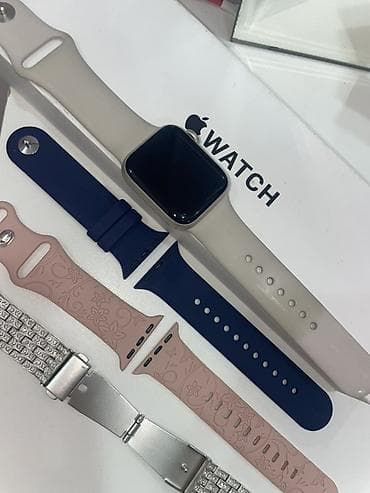 sensorlu saat: Apple Watch SE 2 (40 mm) satılır •Şarj kabeli daxildir •3 ədəd qayış — 1