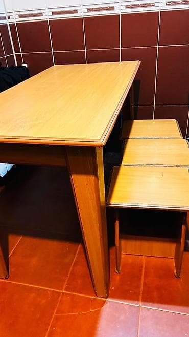 stul alıram: Mətbəx üçün, İşlənmiş, Açılmayan, Dördbucaq masa — 2