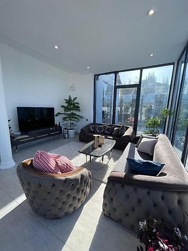 Комнаты: Бузовна, 200 м², 4 комнаты, С бассейном, Комби, Газ, Электричество — 5