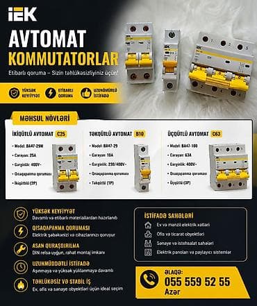 Schneider Electric Elektrik avtomat, 3 faza — 3