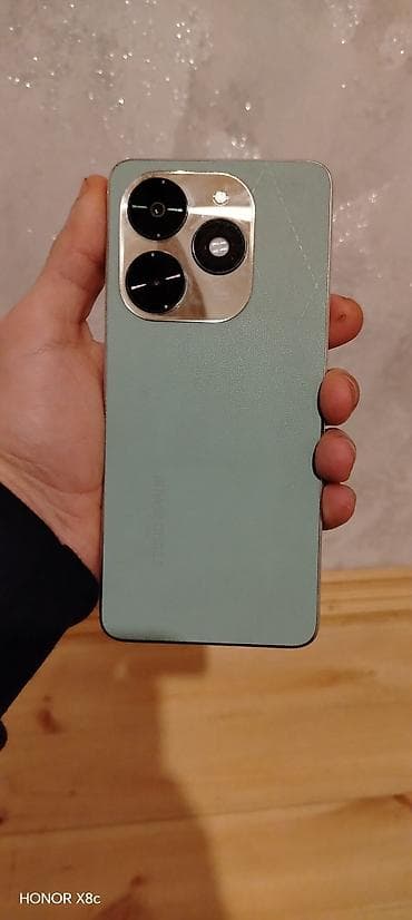 ip telefon: Tecno Spark 20C, 256 GB, rəng - Yaşıl, Sensor — 2