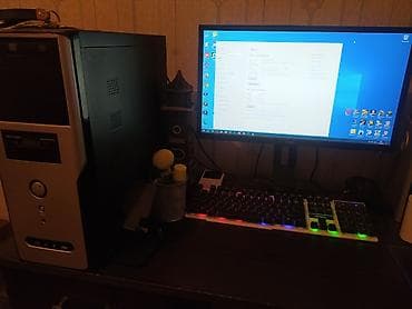 bort kompüter: Masaüstü kompüter seti - Prosessor: Intel Core i3-3520M (2 nüvə, 4 — 2